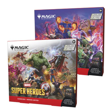 MTG MARVEL SUPER HEROES SCENE BOX SET OF 2 (6/17/26)