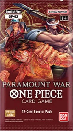 One Piece TCG Paramount War Booster