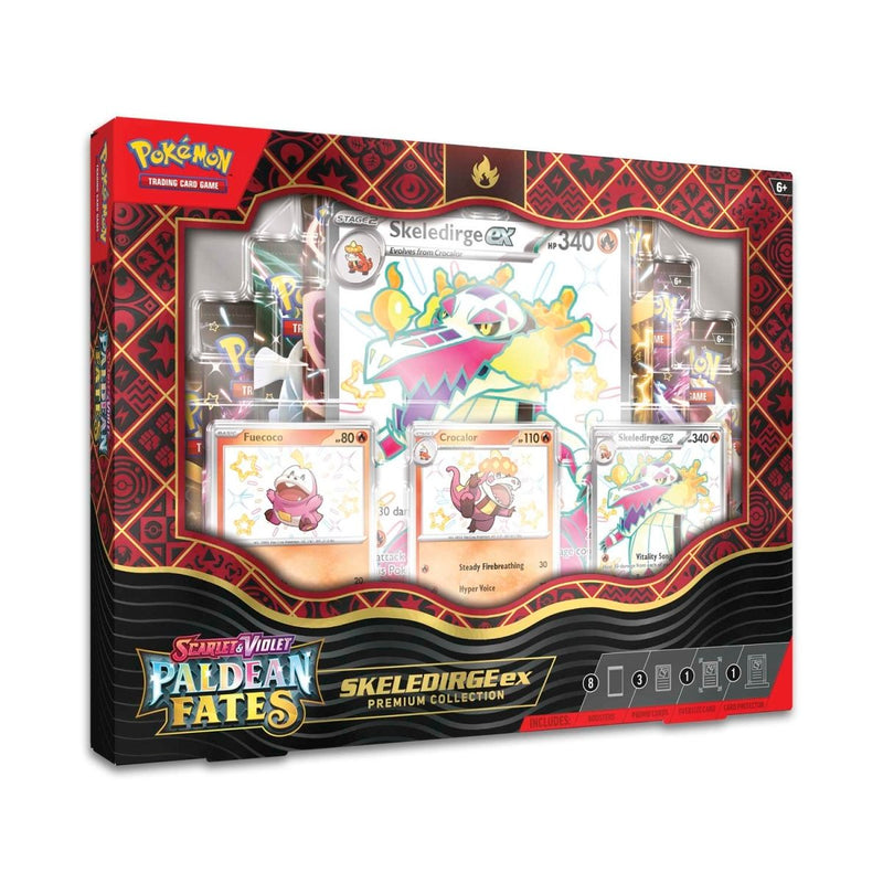 Pokemon Paldean Fates EX Premium Collection (Skeledirge)