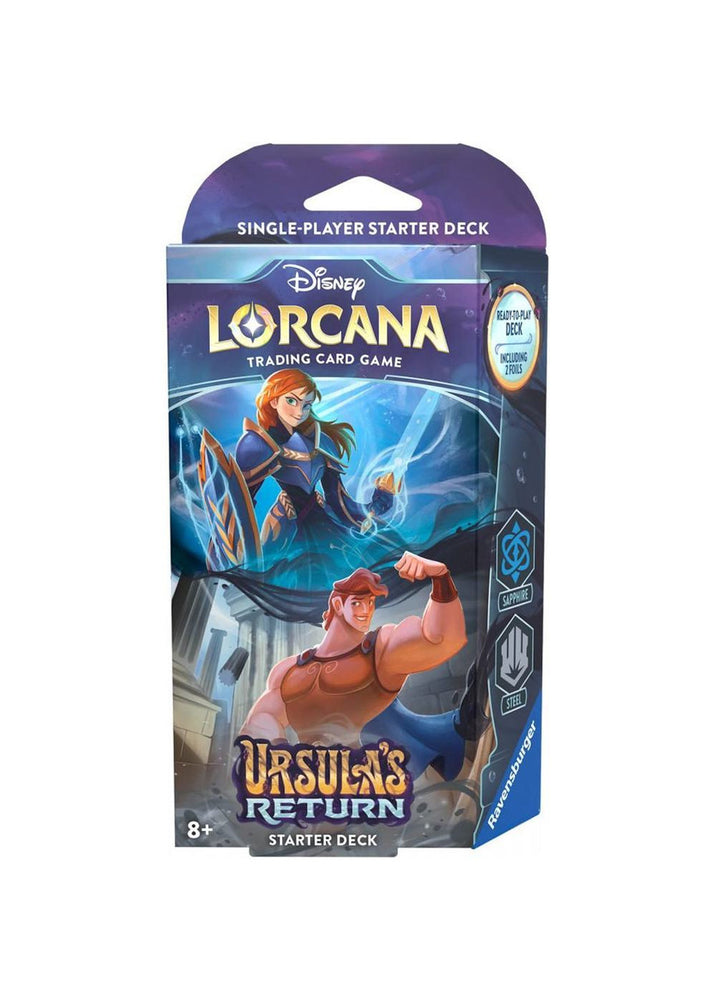 Disney Lorcana Ursulas Return Starter Deck - Sapphire & Steel