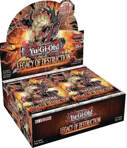 YGO Legacy Of Destruction Booster Box (24 Packs)