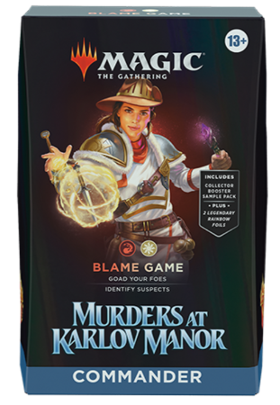 MTG Murders at Karlov Manor Commander Blame Game
