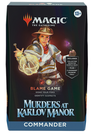 MTG Murders At Karlov Manor Commander Deck - Blame Game