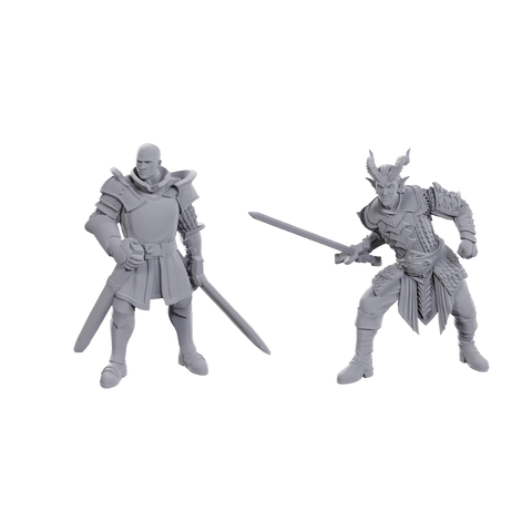 DND UNPAINTED MINIS SPECIAL EDITION BALDUR'S GATE 3 - ULDER RAVENGARD & ZEVLOR