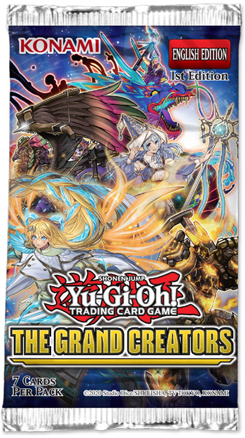 YGO The Grand Creators Booster Pack