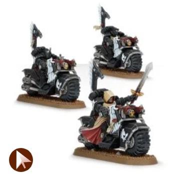 Dark Angels Ravenwing Bike Squadron