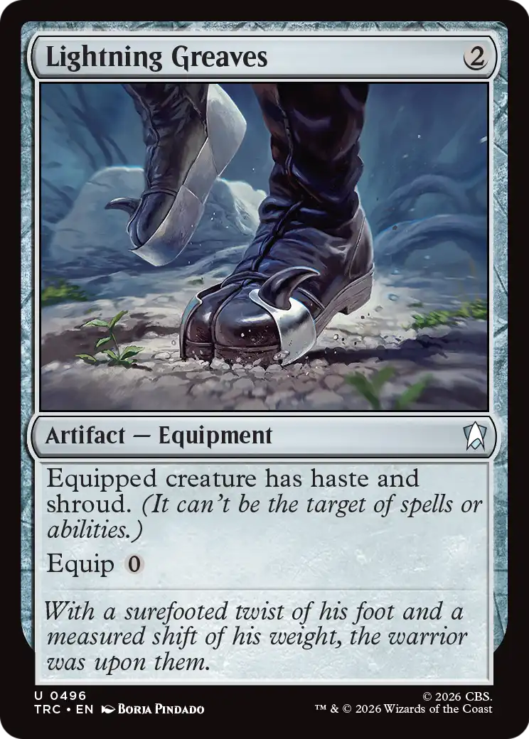 Lightning Greaves (Surge Foil) [Star Trek Commander]