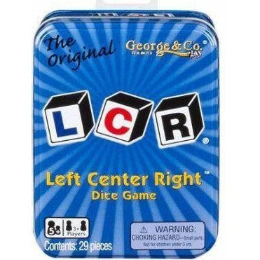 Left Center Right Tin