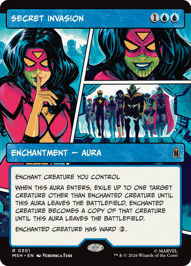 Secret Invasion (Borderless) [Marvel Super Heroes]