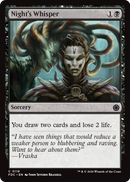 Night's Whisper [Foundations Commander]