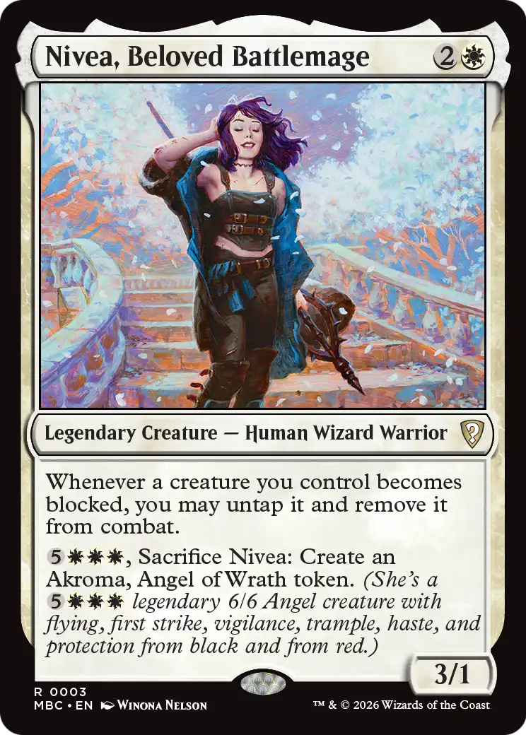 Nivea, Beloved Battlemage [Mystery Booster: Commander Edition]