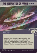 The Destruction of Praxis (Showcase) (Surge Foil) [Star Trek]