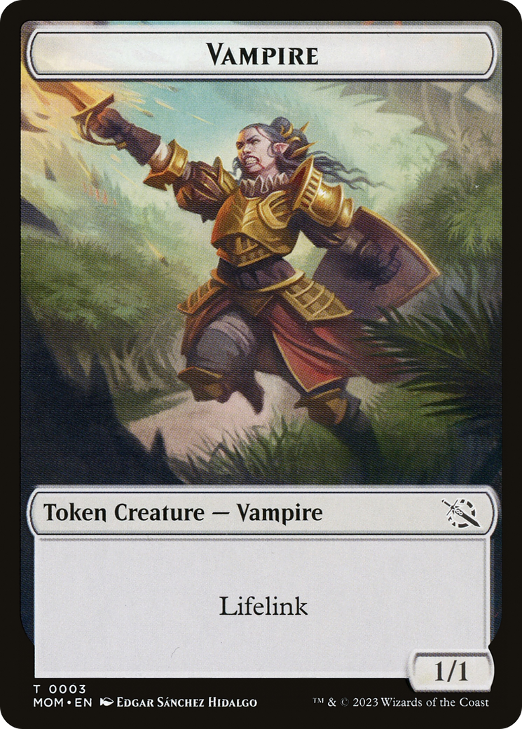 Vampire // Horse Double-Sided Token [The List]