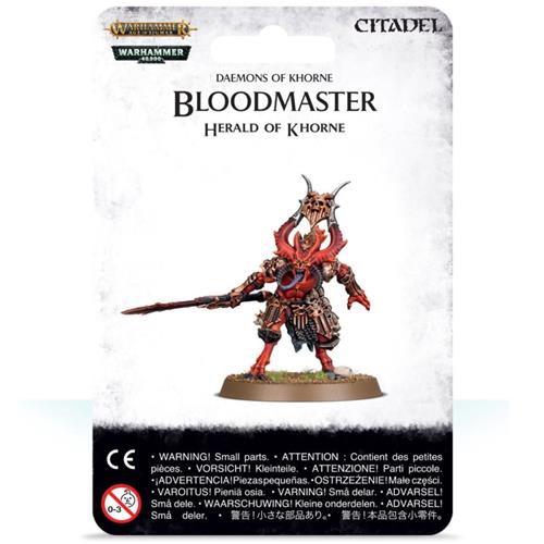 Daemons of Khorne Bloodmaster Herald of Khorne