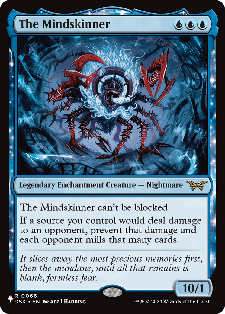 The Mindskinner [The List]