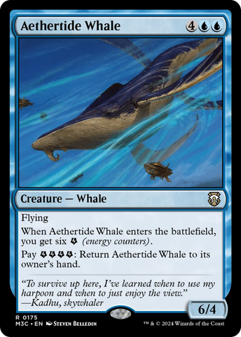 Aethertide Whale [Modern Horizons 3 Commander]