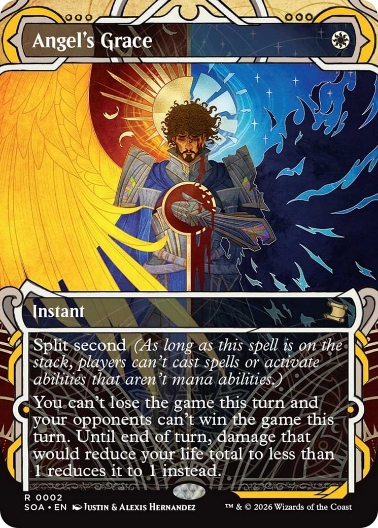 Angel's Grace (JP Alternate Art) [Secrets of Strixhaven: Mystical Archive]