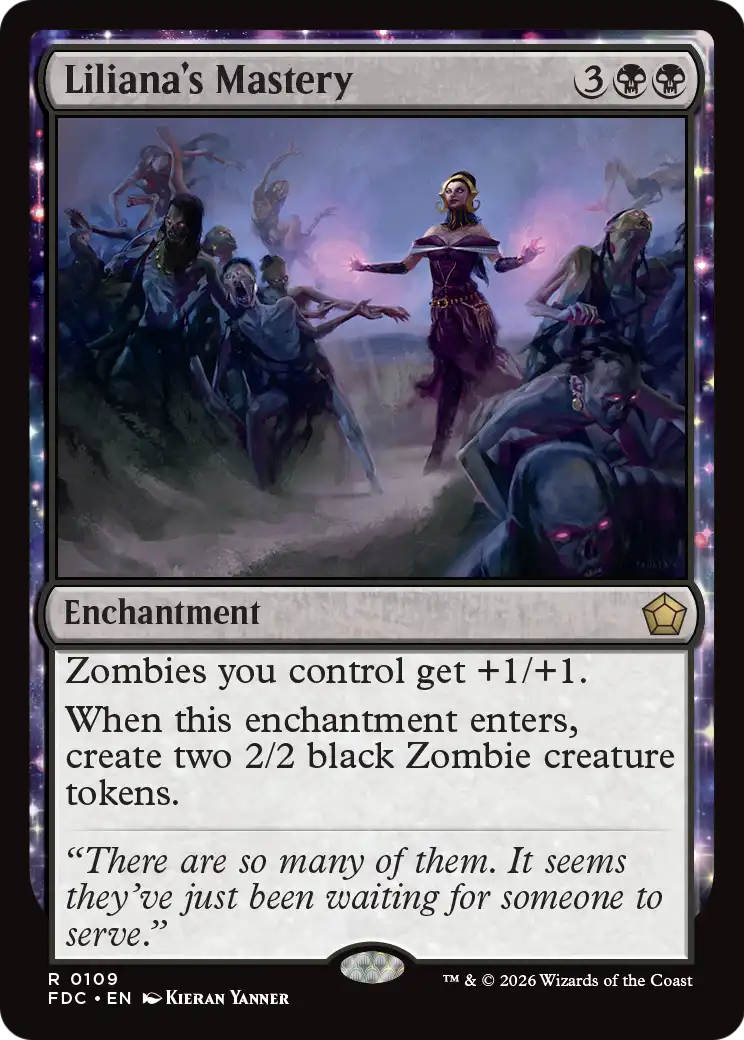 Liliana's Mastery [Foundations Commander]