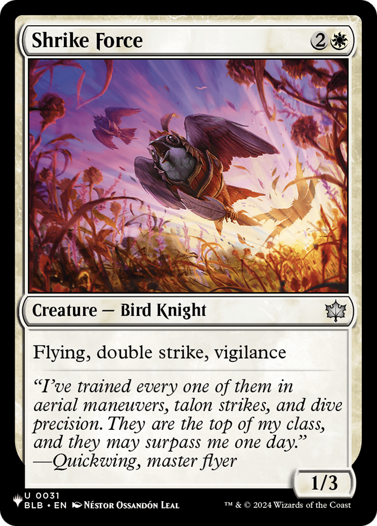 Shrike Force [The List]