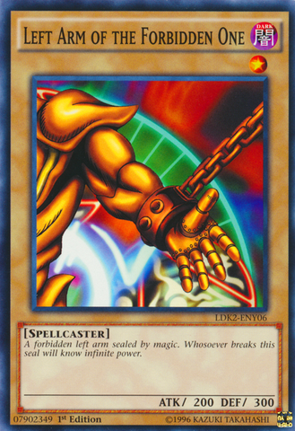 Left Arm of the Forbidden One [LDK2-ENY06] Common