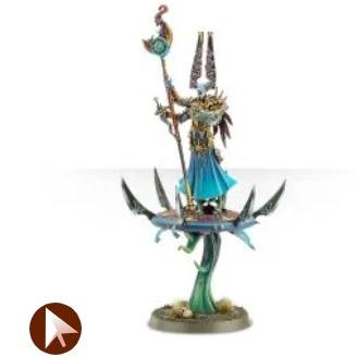 Disciples of Tzeentch Gaunt Summoner on Disc of Tzeentch