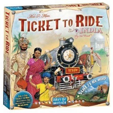 Ticket To Ride India & Switzerland