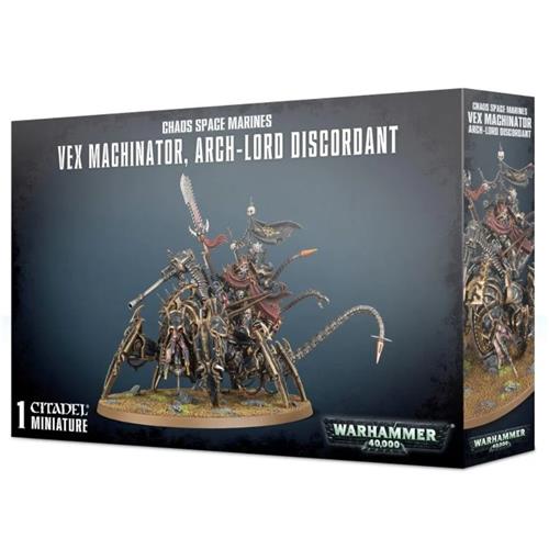 Chaos Space Marines Vex Machinator Arch-Lord Discordant