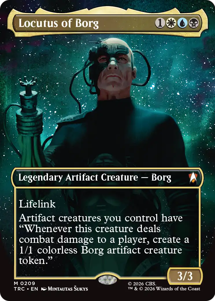 Locutus of Borg (Borderless) [Star Trek Commander]