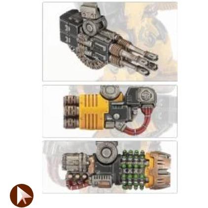 Leviathan Siege Dreadnought Ranged Weapons Frame