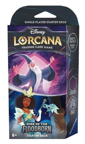 Disney Lorcana Rise of the Floodborn Starter Deck - Might and Magic