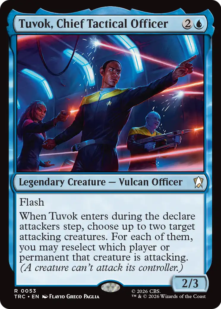 Tuvok, Chief Tactical Officer (Surge Foil) [Star Trek Commander]
