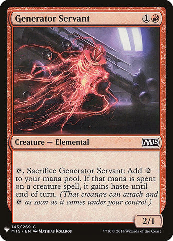 Generator Servant [Mystery Booster]