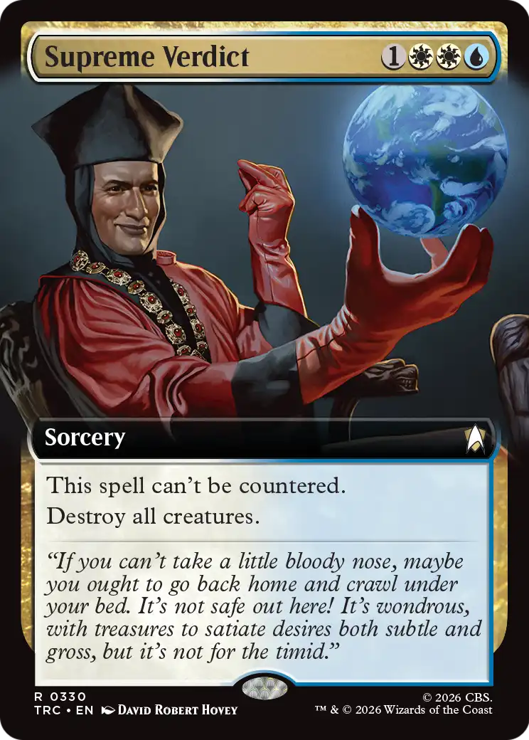 Supreme Verdict (Extended Art) [Star Trek Commander]