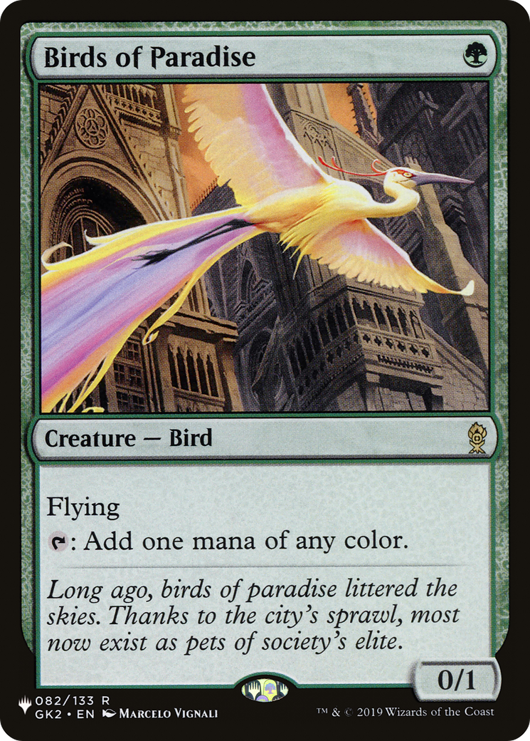 Birds of Paradise (GK2) [The List]