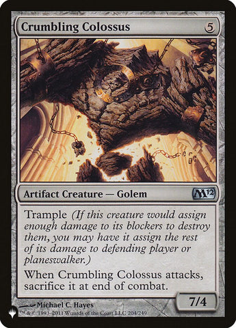 Crumbling Colossus [The List]