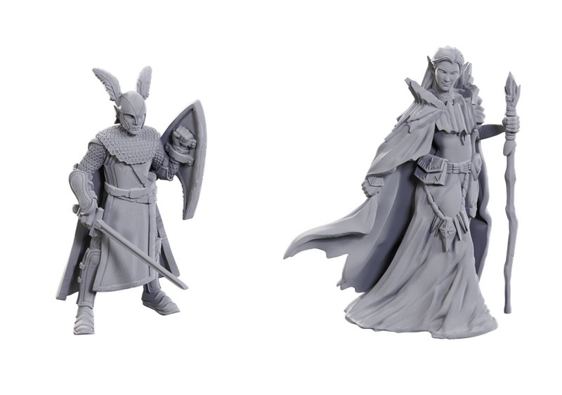 D&D UNPAINTED MINIS LIMITED EDITION 50TH ANNIVERSARY ELVES