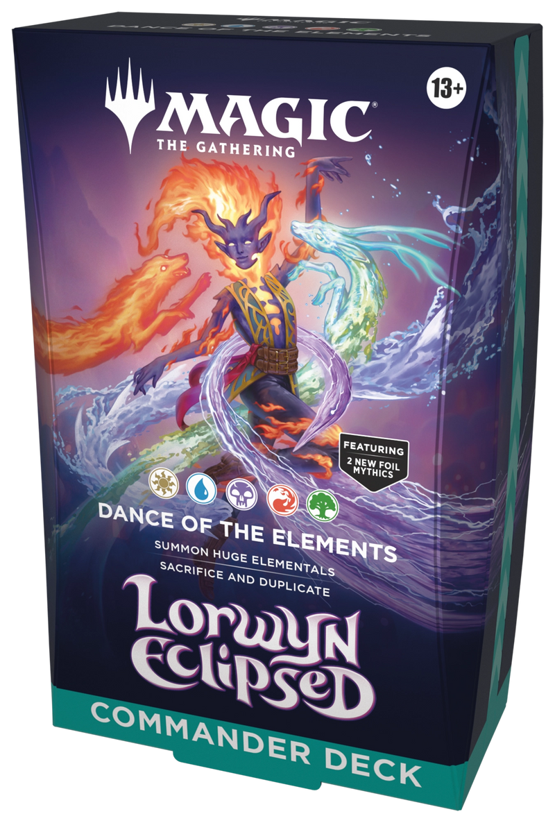 MTG LORWYN ECLIPSED COMMANDER SET OF 2 (1/16/26)