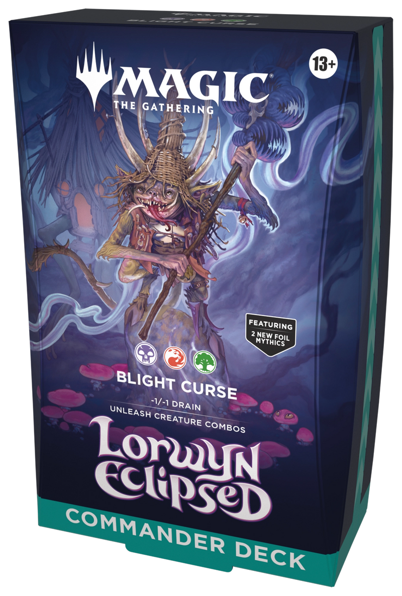 MTG LORWYN ECLIPSED COMMANDER SET OF 2 (1/16/26)