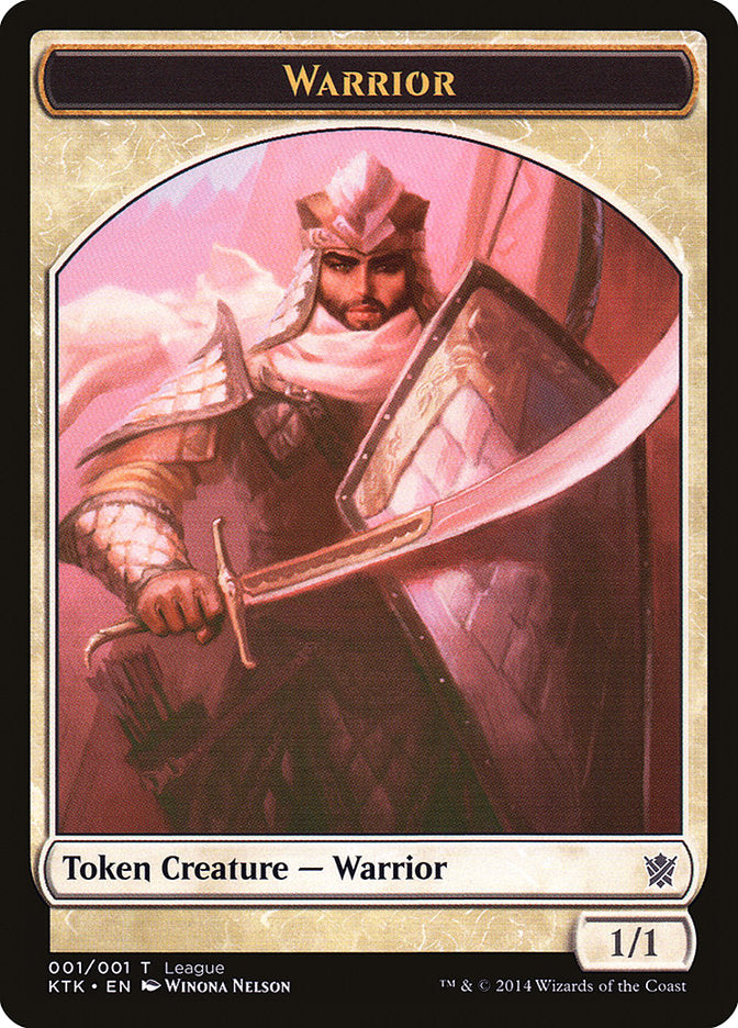 Warrior Token [League Tokens 2014]