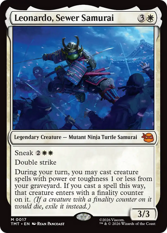 Leonardo, Sewer Samurai [Teenage Mutant Ninja Turtles]