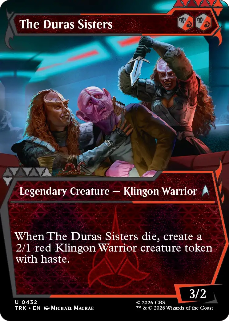 The Duras Sisters (Showcase) [Star Trek]