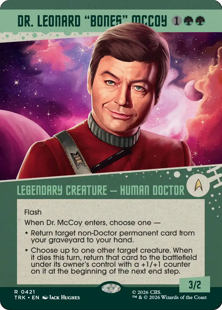 Dr. Leonard "Bones" McCoy (Showcase) [Star Trek]