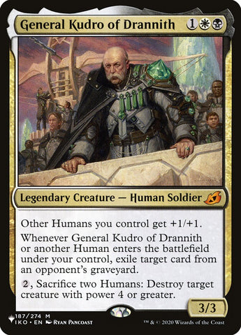 General Kudro of Drannith [The List]