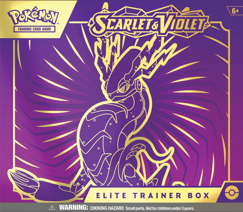 Pokemon Scarlet & Violet Base Set Elite Trainer Box - (Miraidon)