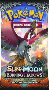 Pokemon Sun & Moon 3 Burning Shadows Booster Pack