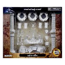 WIZKIDS UNPAINTED MINIS WV11 POOLS AND PILLARS