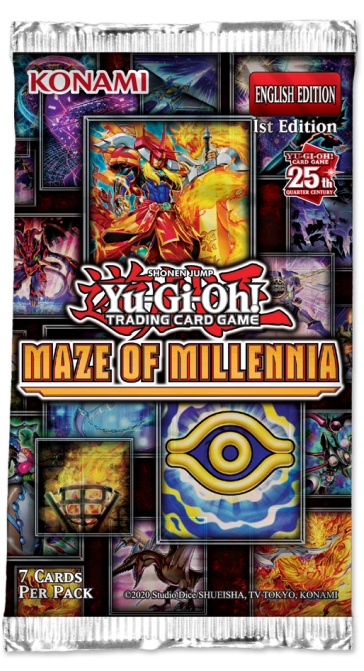 YGO Maze of Millennia Booster Pack