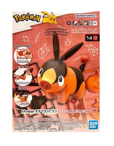 Pokémon Model Kit QUICK!! 14 Tepig