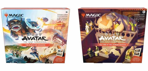 MTG AVATAR THE LAST AIRBENDER SCENE BOX SET OF 2