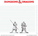 DND UNPAINTED MINIS WV29 TOWN GUARDS